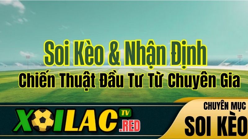 Hướng Dẫn Soi Kèo & Nhận Định Bóng Đá Chi Tiết: Chiến Thuật Đầu Tư Từ Chuyên Gia Xoilac TV